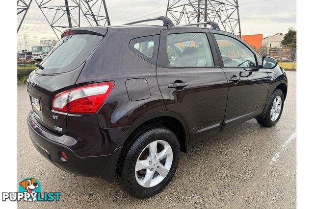 2013 NISSAN DUALIS ST F  SUV, 4 DOORS, 5 SEATS