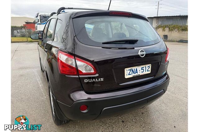 2013 NISSAN DUALIS ST F  SUV, 4 DOORS, 5 SEATS