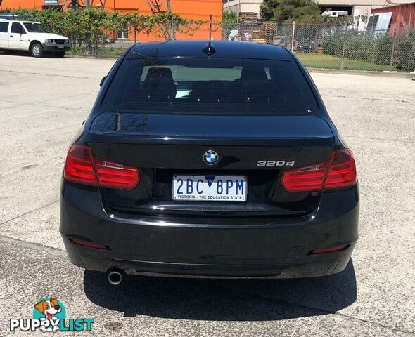 2012 BMW 320D  F30 SEDAN, 4 DOORS, 5 SEATS