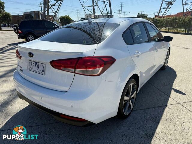 2017 KIA CERATO SPORT YD MY18 SEDAN, 4 DOORS, 5 SEATS