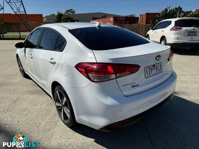 2017 KIA CERATO SPORT YD MY18 SEDAN, 4 DOORS, 5 SEATS