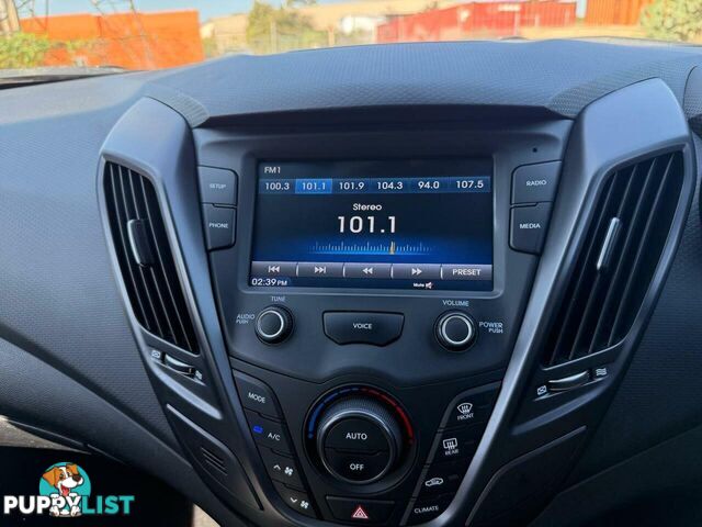2017 HYUNDAI VELOSTER SR TURBO FS5 SERIES 2 MY16 HATCH, 3 DOORS, 4 SEATS