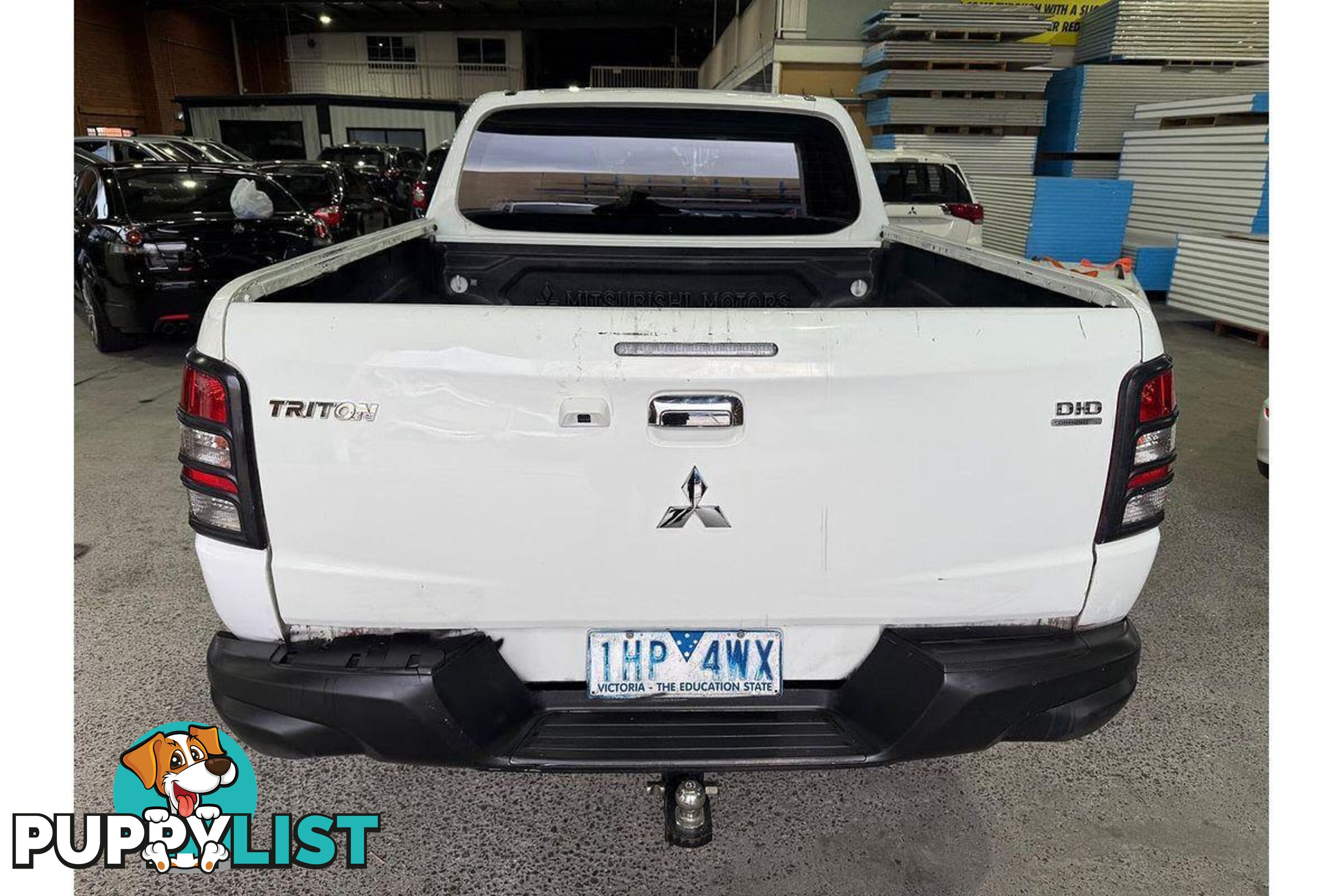 2016 MITSUBISHI TRITON GLX 4X4  UTE TRAY, 4 DOORS, 5 SEATS