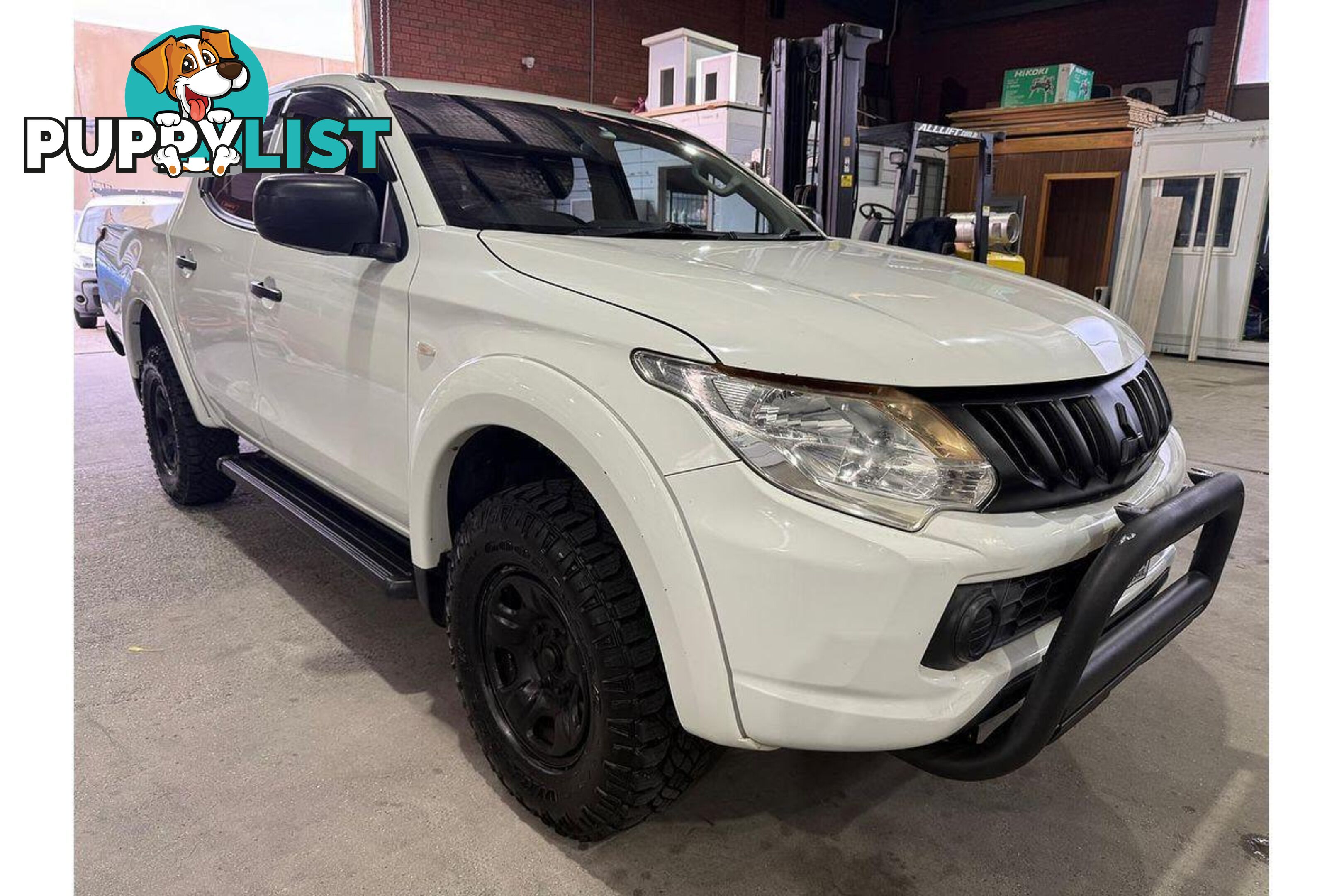 2016 MITSUBISHI TRITON GLX 4X4  UTE TRAY, 4 DOORS, 5 SEATS