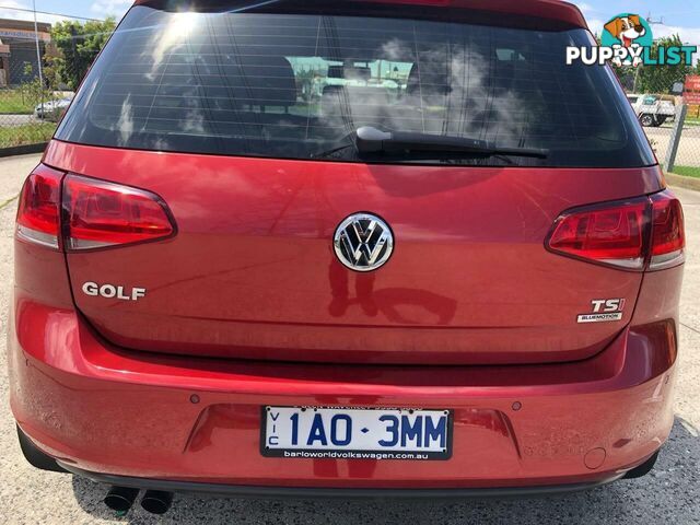 2014 VOLKSWAGEN GOLF 90 TSI COMFORTLINE AU MY14 HATCH, 5 DOORS, 5 SEATS