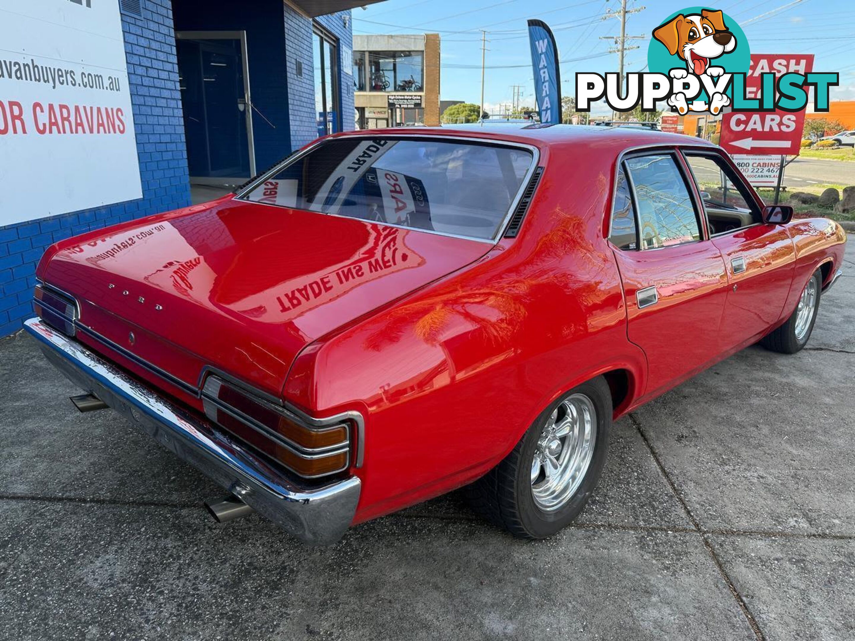 1977 FORD FALCON 500 XC SEDAN, 4 DOORS, 5 SEATS