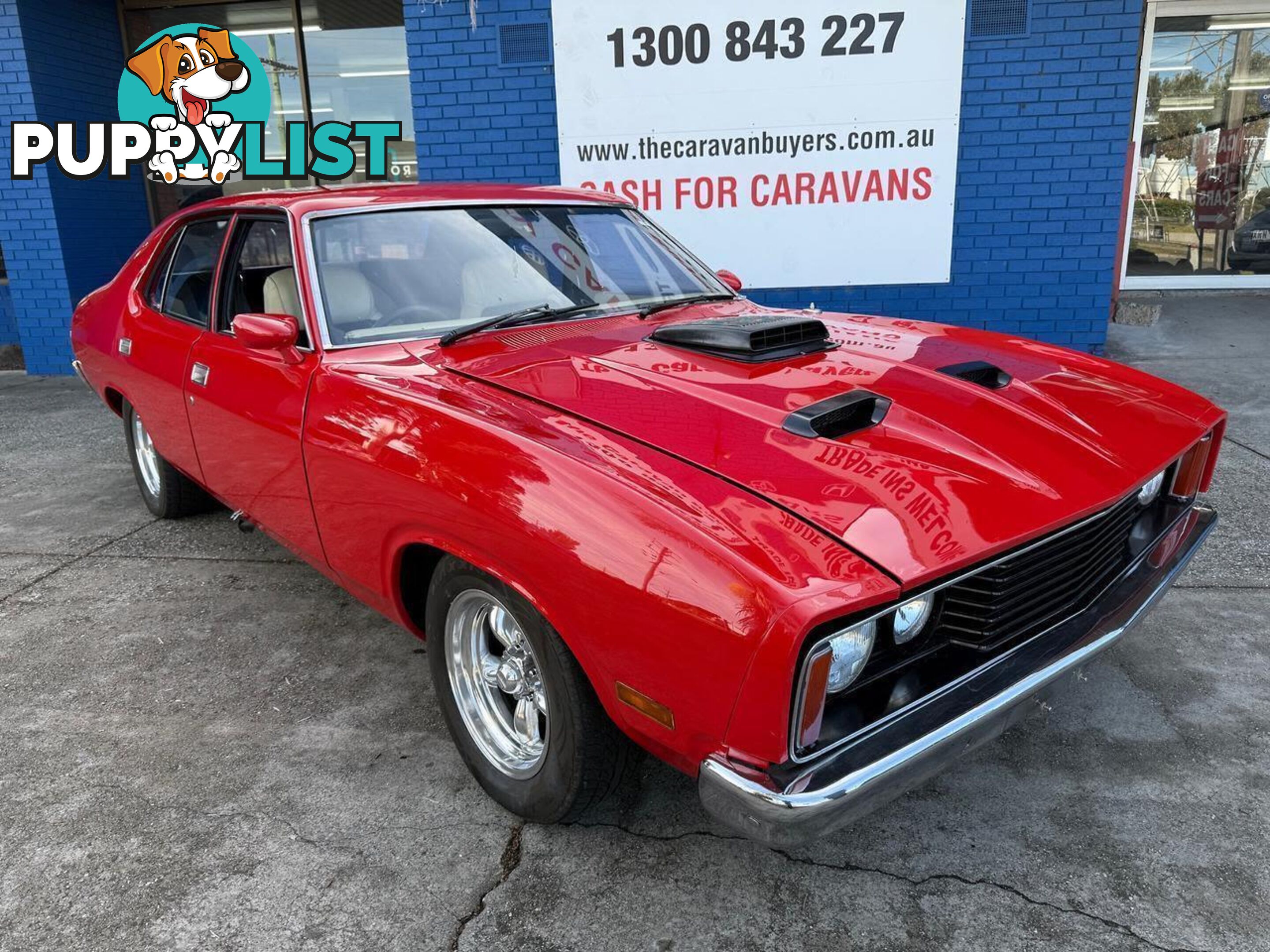 1977 FORD FALCON 500 XC SEDAN, 4 DOORS, 5 SEATS