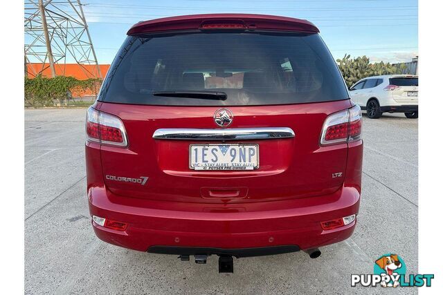 2015 HOLDEN COLORADO 7 LTZ 4X4  SUV, 4 DOORS, 7 SEATS