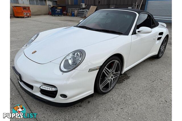 2008 PORSCHE 911 TURBO 4WD  CONVERTIBLE, 2 DOORS, 4 SEATS