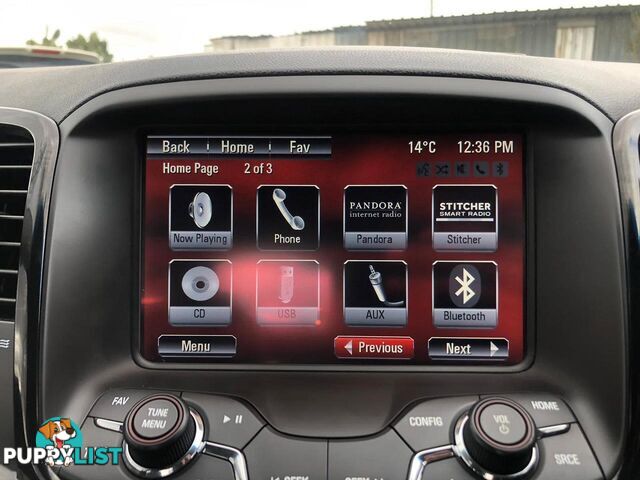 2014 HOLDEN COMMODORE SV6 VF SEDAN, 4 DOORS, 5 SEATS
