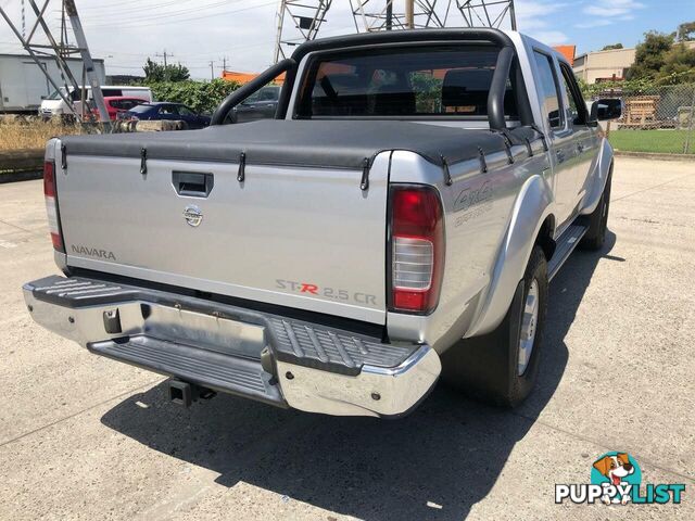 2012 NISSAN NAVARA ST-R (4X4) D22 SERIES 5 UTE TRAY, 4 DOORS, 5 SEATS