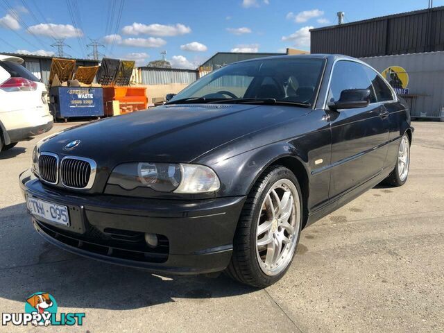 2000 BMW 323CI  E46 COUPE, 2 DOORS, 5 SEATS