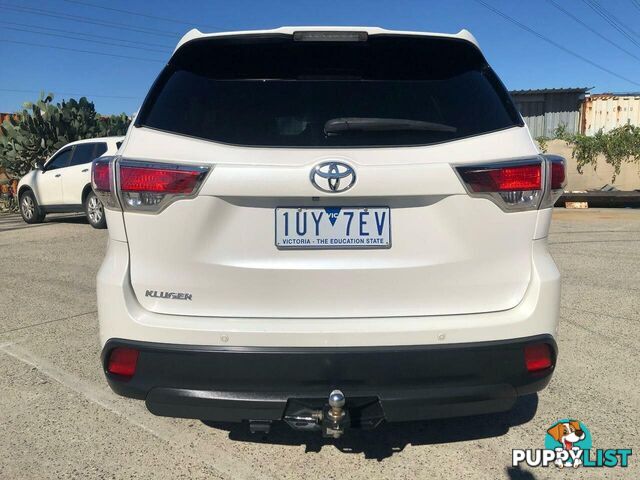 2015 TOYOTA KLUGER GXL 2WD  -