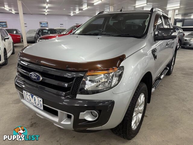2014 FORD RANGER WILDTRAK 3.2 (4X4) PX UTE TRAY, 4 DOORS, 5 SEATS
