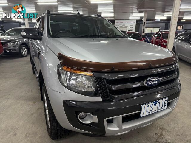 2014 FORD RANGER WILDTRAK 3.2 (4X4) PX UTE TRAY, 4 DOORS, 5 SEATS