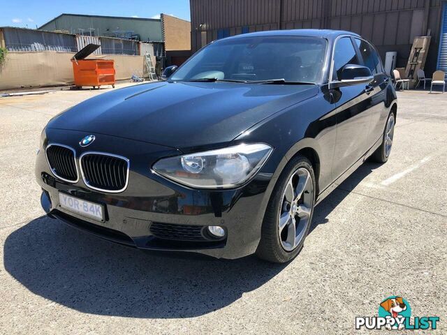 2013 BMW 118I  F20 MY13 HATCH, 5 DOORS, 5 SEATS