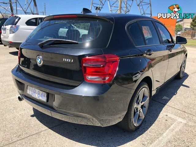 2013 BMW 118I  F20 MY13 HATCH, 5 DOORS, 5 SEATS