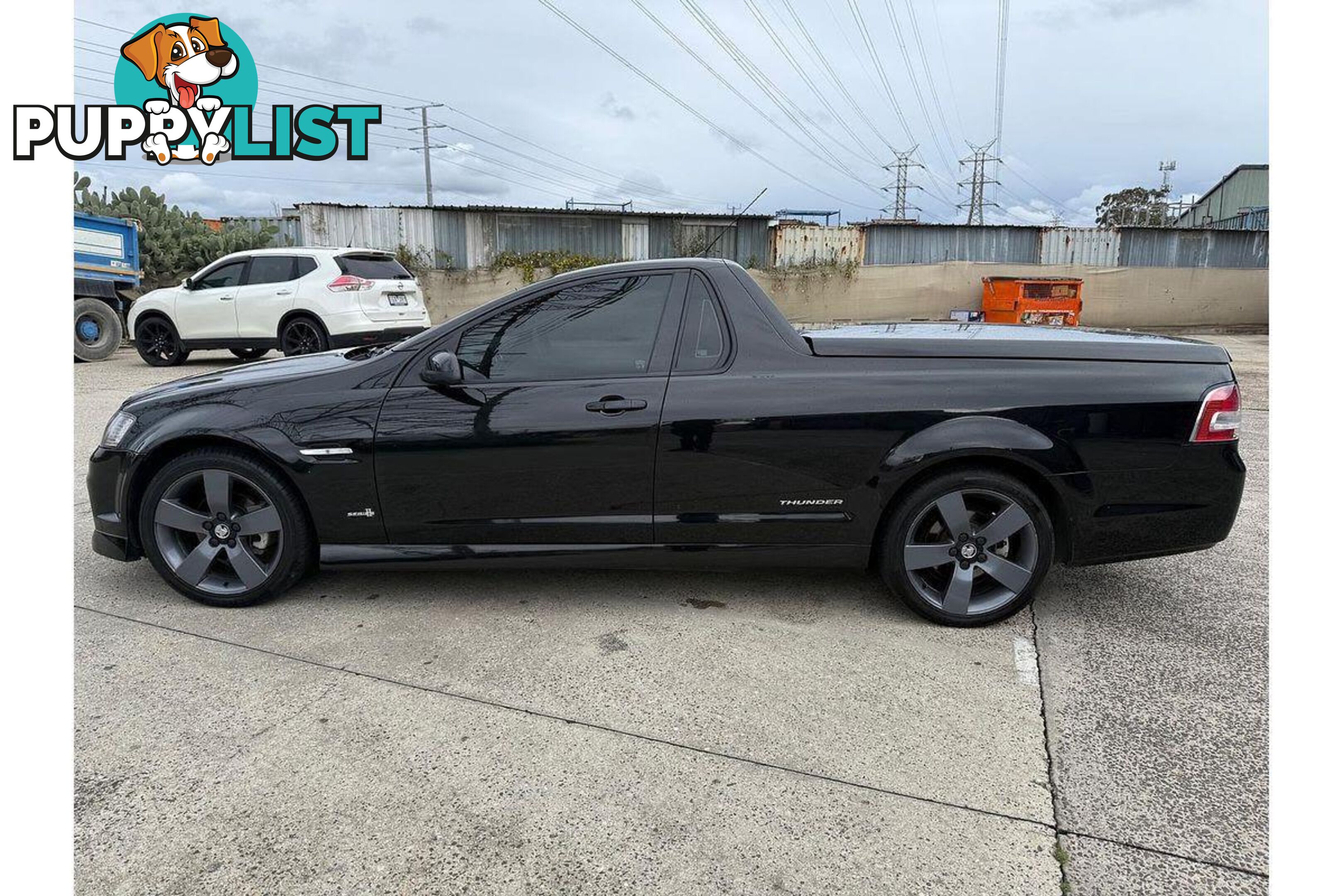 2012 HOLDEN UTE SV6 THUNDER R  UTE TRAY, 2 DOORS, 2 SEATS
