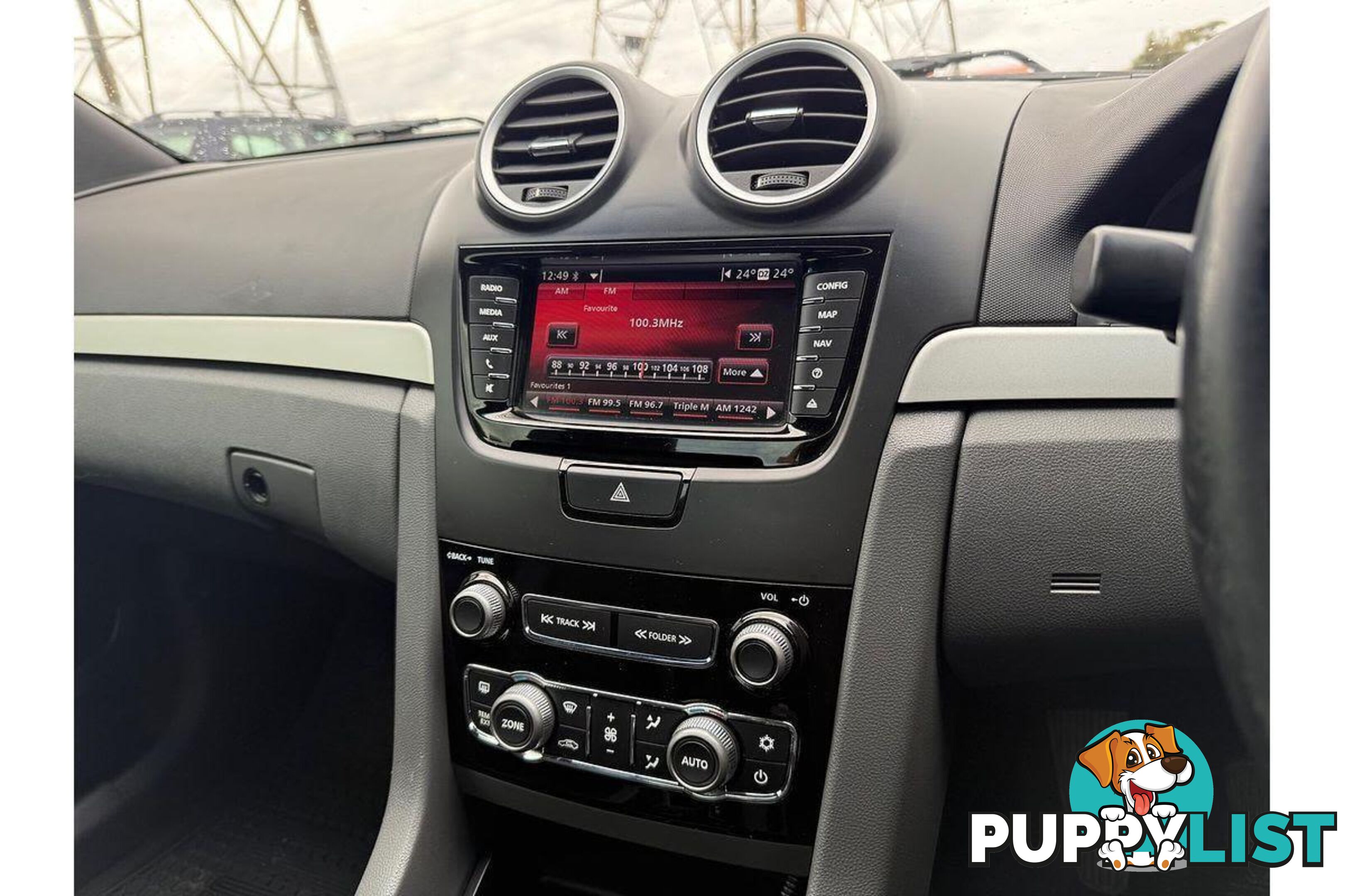 2012 HOLDEN UTE SV6 THUNDER R  UTE TRAY, 2 DOORS, 2 SEATS