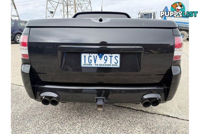 2012 HOLDEN UTE SV6 THUNDER R  UTE TRAY, 2 DOORS, 2 SEATS
