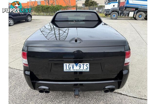 2012 HOLDEN UTE SV6 THUNDER R  UTE TRAY, 2 DOORS, 2 SEATS