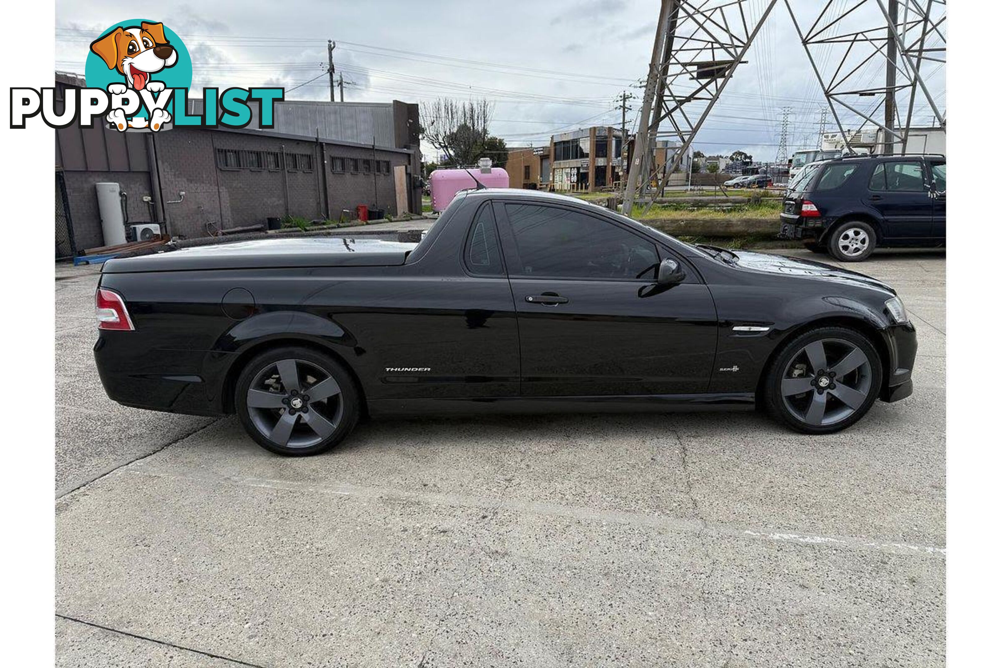 2012 HOLDEN UTE SV6 THUNDER R  UTE TRAY, 2 DOORS, 2 SEATS