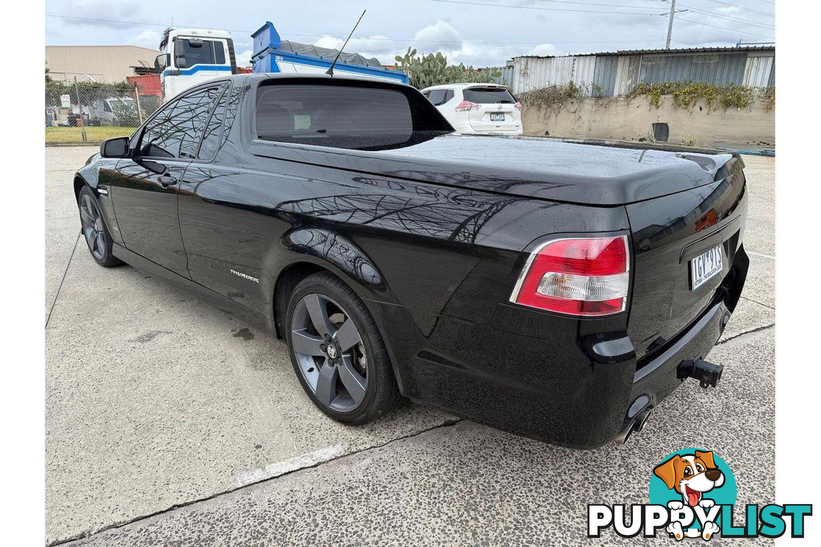 2012 HOLDEN UTE SV6 THUNDER R  UTE TRAY, 2 DOORS, 2 SEATS