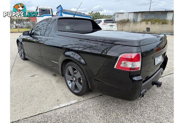 2012 HOLDEN UTE SV6 THUNDER R  UTE TRAY, 2 DOORS, 2 SEATS