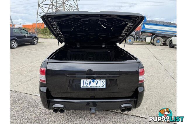 2012 HOLDEN UTE SV6 THUNDER R  UTE TRAY, 2 DOORS, 2 SEATS