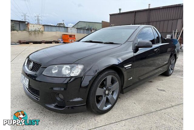 2012 HOLDEN UTE SV6 THUNDER R  UTE TRAY, 2 DOORS, 2 SEATS