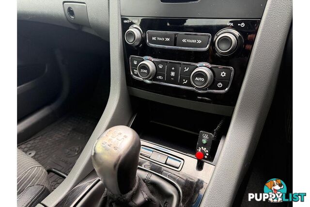 2012 HOLDEN UTE SV6 THUNDER R  UTE TRAY, 2 DOORS, 2 SEATS