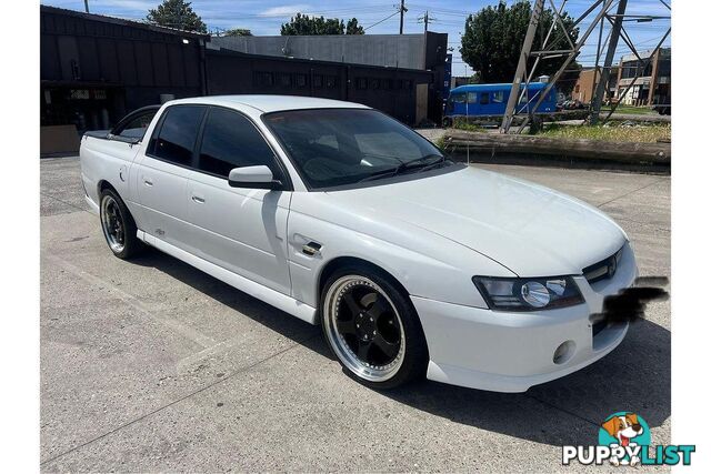 2004 HOLDEN CREWMAN SS VZ UTE TRAY, 4 DOORS, 5 SEATS