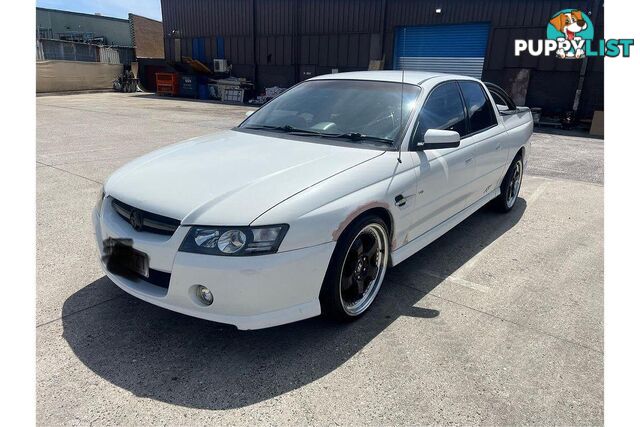 2004 HOLDEN CREWMAN SS VZ UTE TRAY, 4 DOORS, 5 SEATS