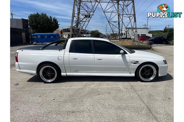 2004 HOLDEN CREWMAN SS VZ UTE TRAY, 4 DOORS, 5 SEATS
