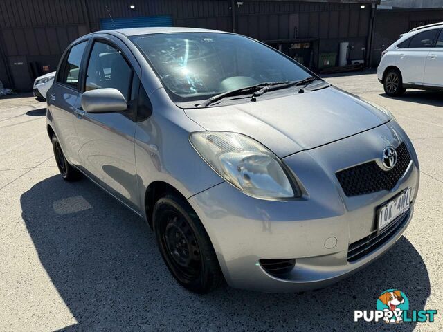 2007 TOYOTA YARIS YR NCP90R HATCH, 3 DOORS, 5 SEATS