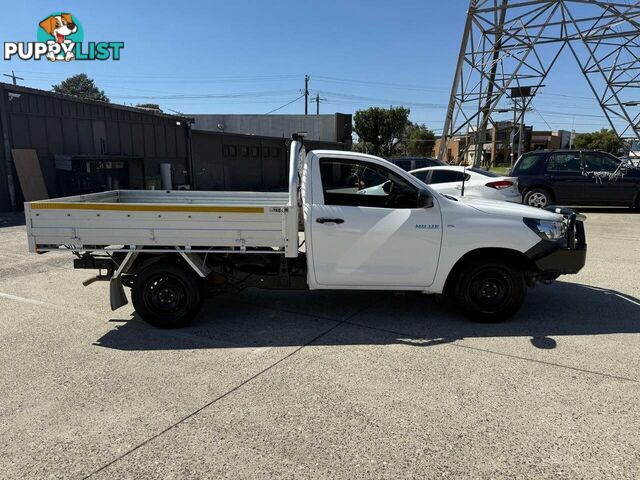 2019 TOYOTA HILUX WORKMATE GUN122R MY19 UTE TRAY, 2 DOORS, 2 SEATS