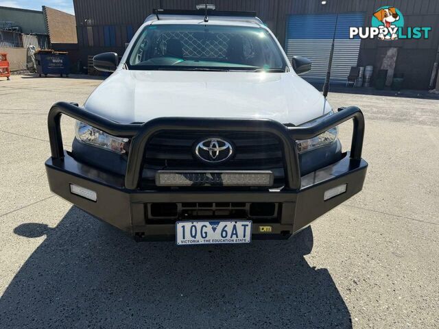 2019 TOYOTA HILUX WORKMATE GUN122R MY19 UTE TRAY, 2 DOORS, 2 SEATS