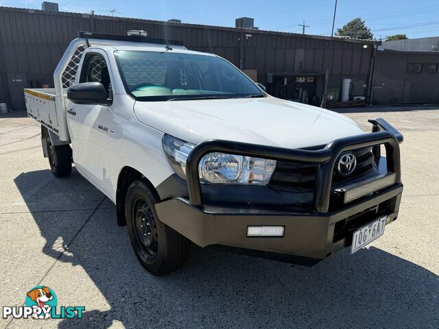 2019 TOYOTA HILUX WORKMATE GUN122R MY19 UTE TRAY, 2 DOORS, 2 SEATS