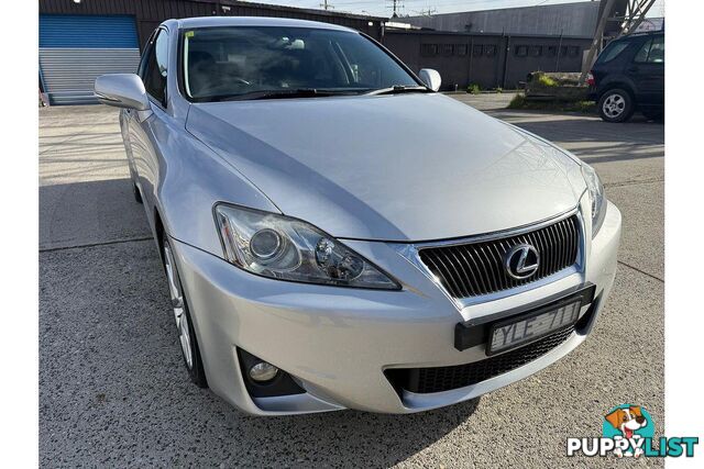2011 LEXUS IS IS250 PRESTIGE R  SEDAN, 4 DOORS, 5 SEATS