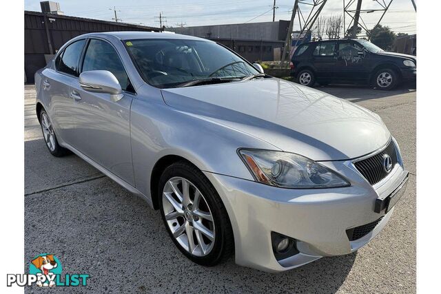 2011 LEXUS IS IS250 PRESTIGE R  SEDAN, 4 DOORS, 5 SEATS