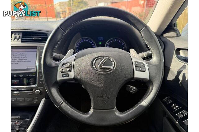 2011 LEXUS IS IS250 PRESTIGE R  SEDAN, 4 DOORS, 5 SEATS