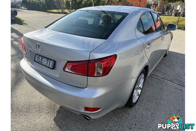 2011 LEXUS IS IS250 PRESTIGE R  SEDAN, 4 DOORS, 5 SEATS