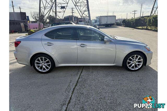 2011 LEXUS IS IS250 PRESTIGE R  SEDAN, 4 DOORS, 5 SEATS