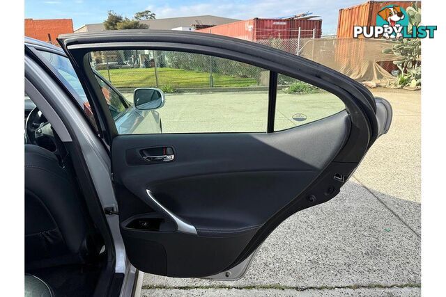 2011 LEXUS IS IS250 PRESTIGE R  SEDAN, 4 DOORS, 5 SEATS
