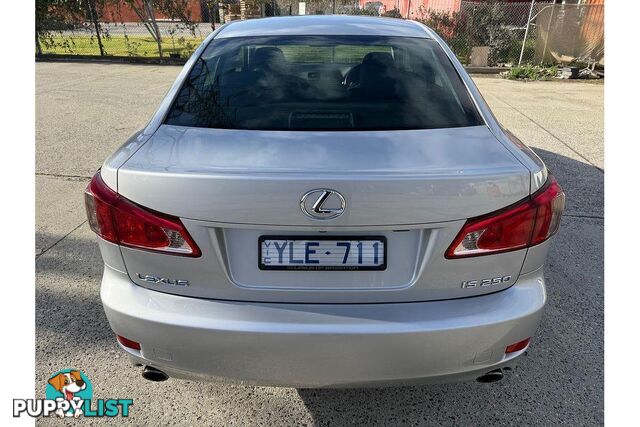 2011 LEXUS IS IS250 PRESTIGE R  SEDAN, 4 DOORS, 5 SEATS