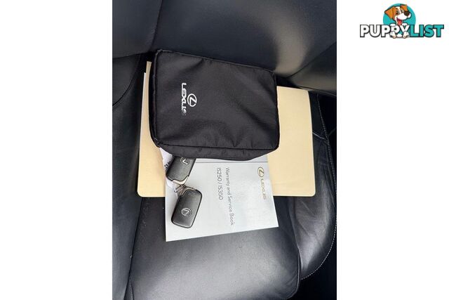 2011 LEXUS IS IS250 PRESTIGE R  SEDAN, 4 DOORS, 5 SEATS