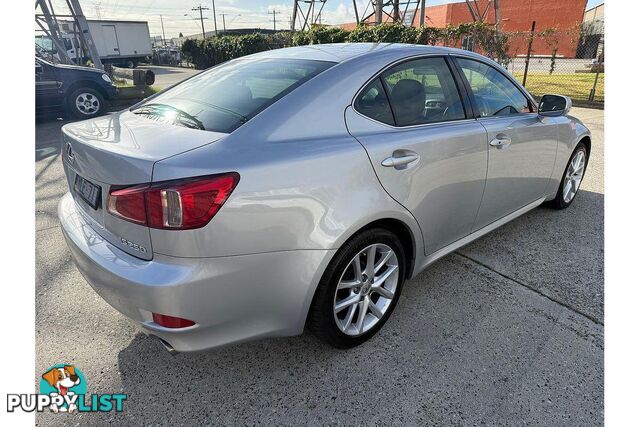 2011 LEXUS IS IS250 PRESTIGE R  SEDAN, 4 DOORS, 5 SEATS