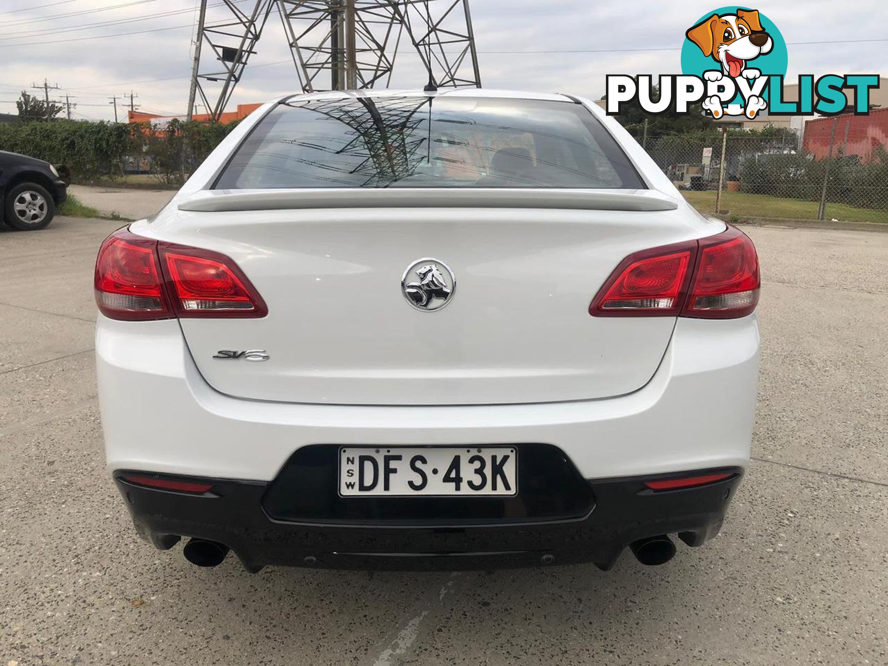 2015 HOLDEN COMMODORE SV6 VF II SEDAN, 4 DOORS, 5 SEATS