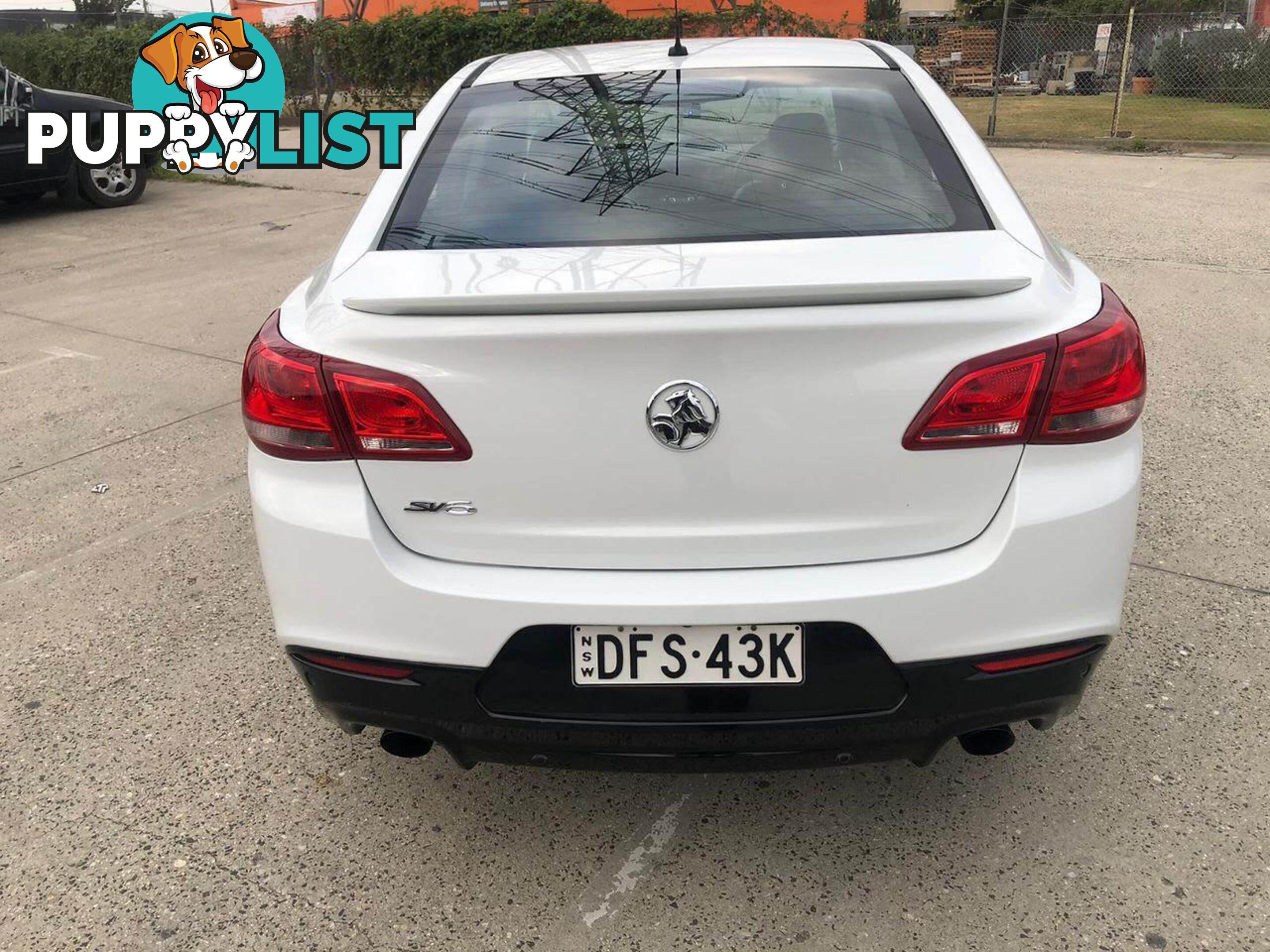 2015 HOLDEN COMMODORE SV6 VF II SEDAN, 4 DOORS, 5 SEATS