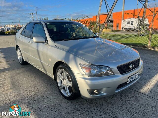 2004 LEXUS IS200  GXE10R SEDAN, 4 DOORS, 5 SEATS